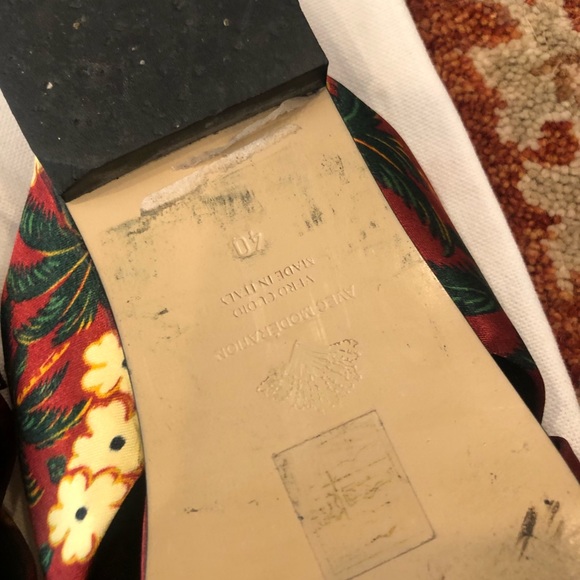 Beautiful silk slides. Sz Eu 40 - Picture 5 of 7